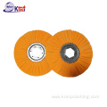 Orange fold cloth polishing wheel for SS